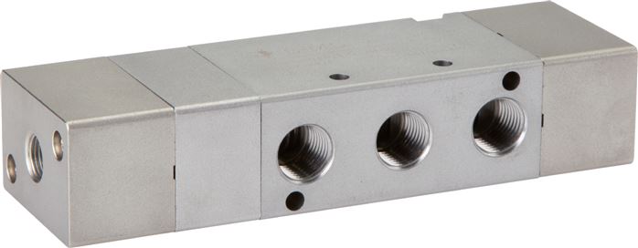 Exemplary representation: 5/3-way pneumatic valve